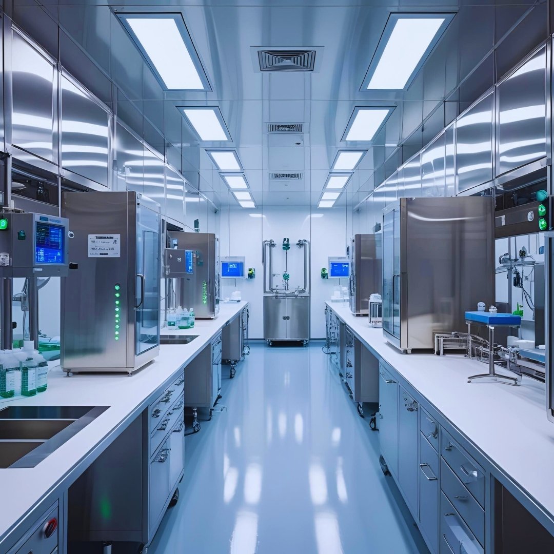 Epoxy flooring in Ahmedabad pharmaceutical cleanroom