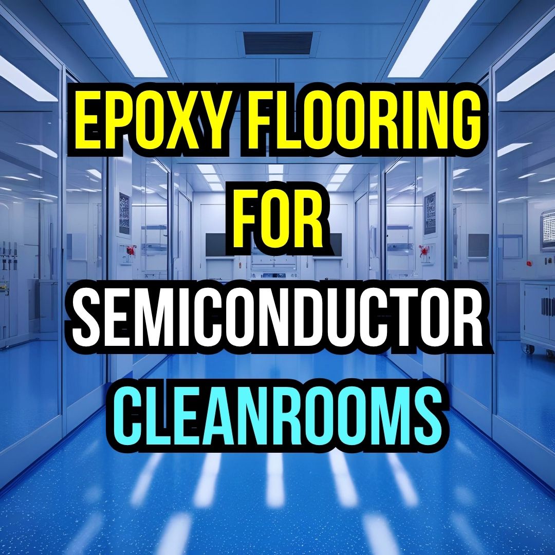 Seamless Epoxy Flooring Installation In A Semiconductor Facility
