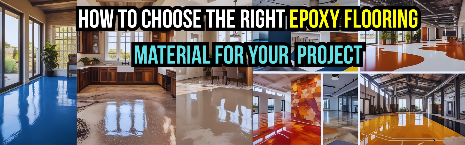 How to Choose the Right Epoxy Flooring Material for Your Project