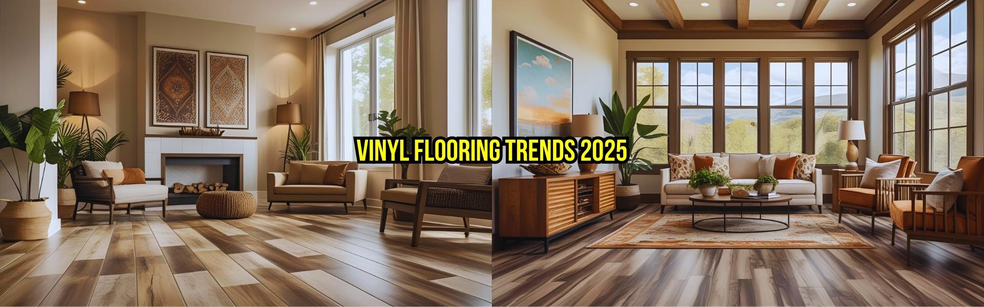 Herringbone vinyl flooring in an Ahmedabad living room – textured luxury planks with earthy tones reflecting 2025 design trends