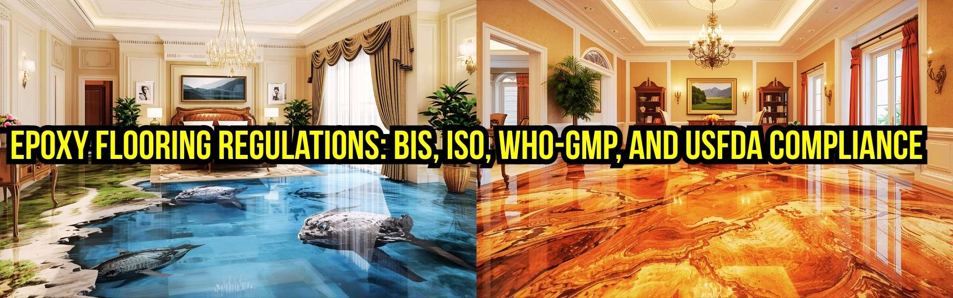 Epoxy Flooring Regulations: BIS, ISO, WHO-GMP, and USFDA Compliance