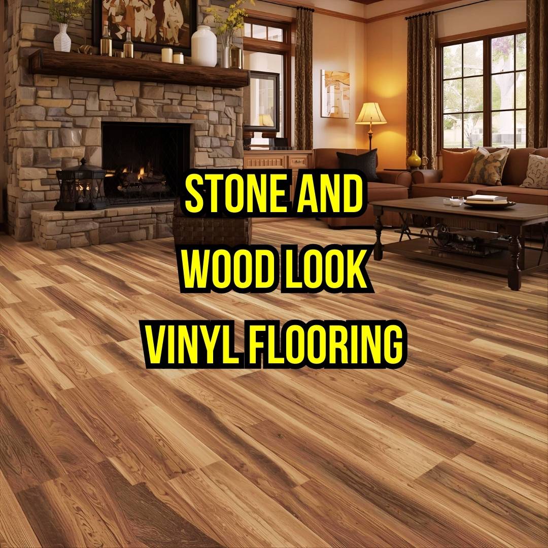 Stone and Wood Look Vinyl Flooring: Design Ideas for Ahmedabad Homes