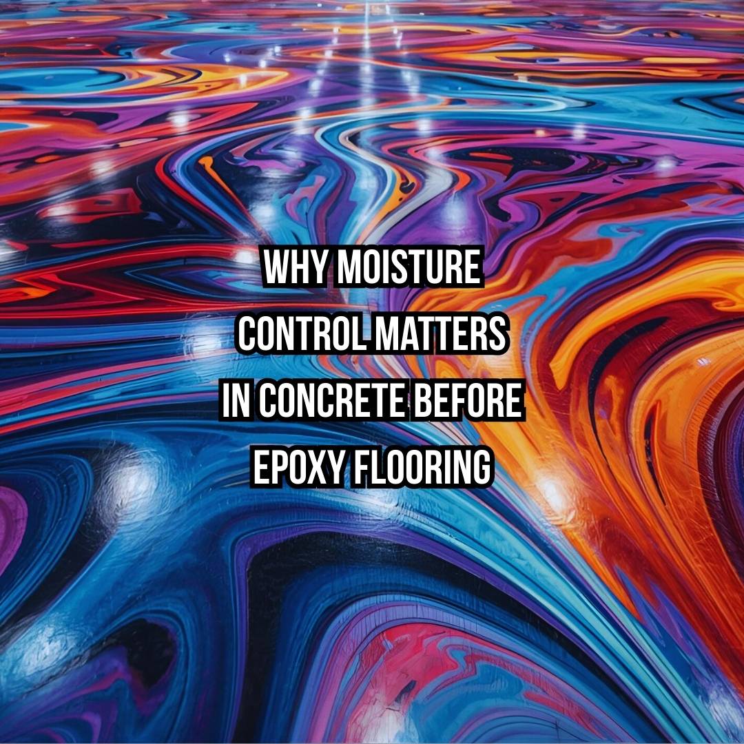 Why Moisture Control Matters in Concrete Before Epoxy Flooring in Ahmedabad